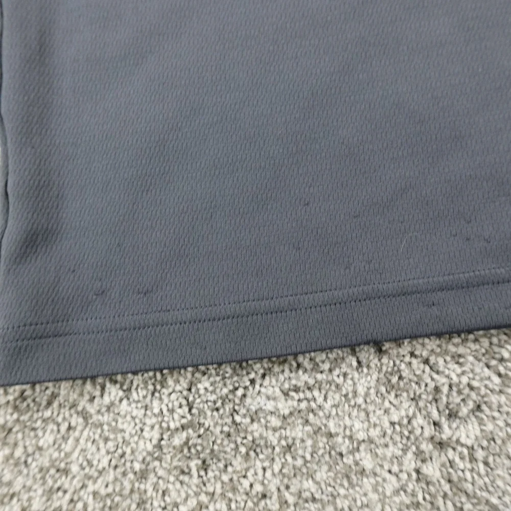 VTG Adidas Shirt Mens 2XL Gray Climalite Athletic Gym Workout Train‎ Grunge Y2K